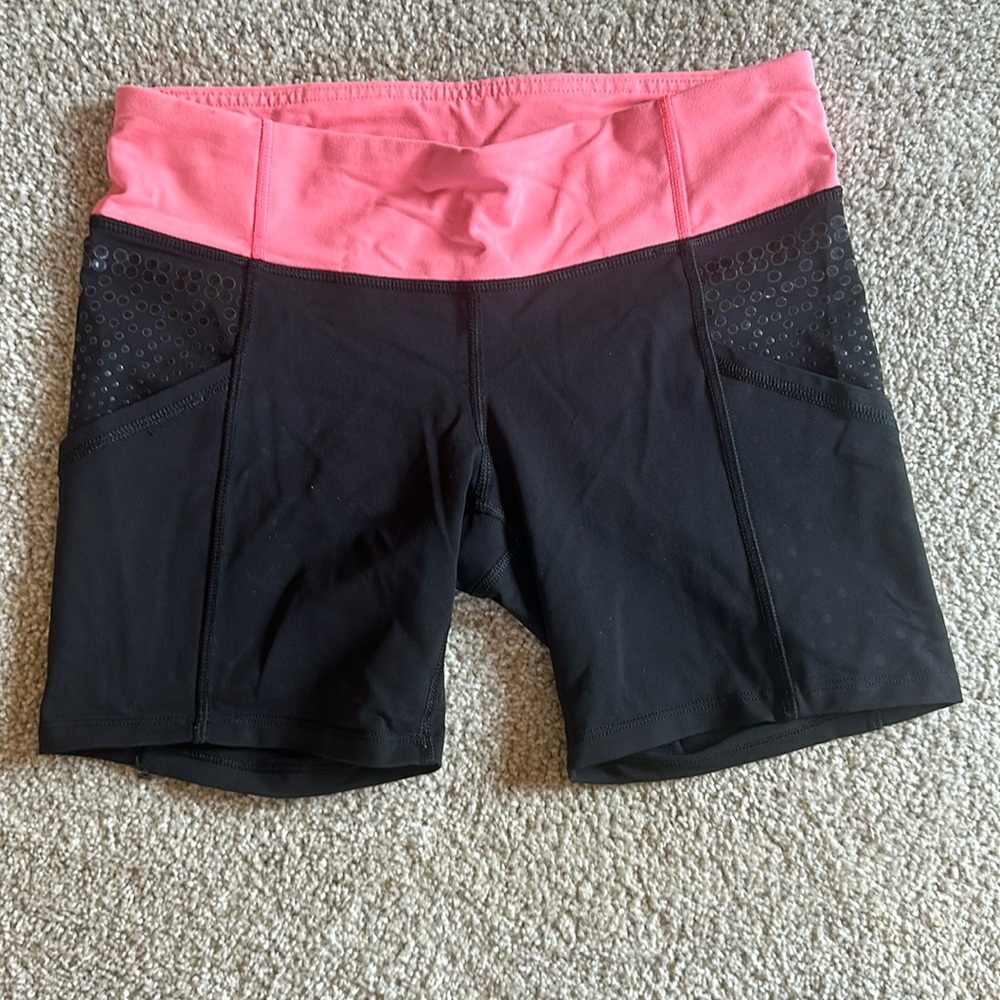 Lululemon shorts.  Not sure what kind.